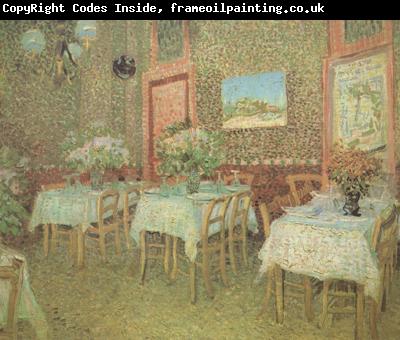 Vincent Van Gogh Interior of a Restaurant (nn04)